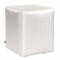 Howard Elliott Universal Cube Cover Faux Leather Metallic Mercury - Cover Only C128-770